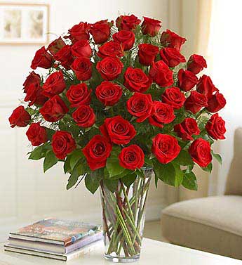 Supreme Star - 36 Red Roses Vase