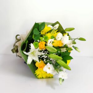 Yellow White Flowers Bouquet