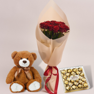 teddy roses chocolates