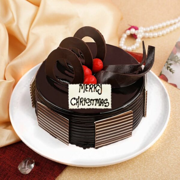Christmas Chocolate Cake Online Delivery